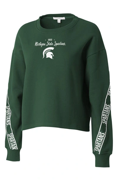 Wear By Erin Andrews University Team Sweatshirt In Michigan State University