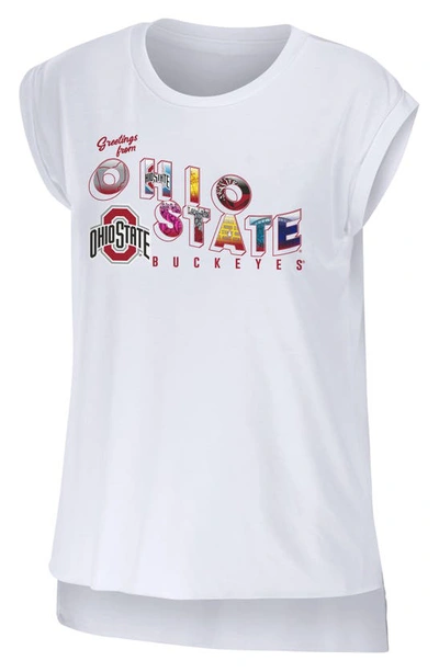 Wear By Erin Andrews College Muscle T-shirt In Ohio State University