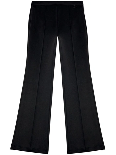 Diesel P-maevy Oval D Flared Trousers In 9xx