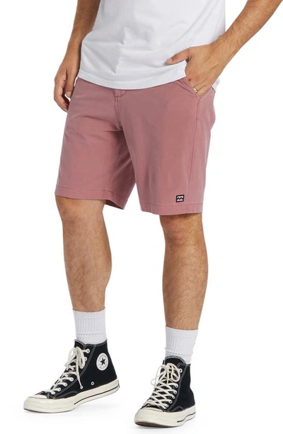 Billabong Crossfire Wave Shorts In Coral