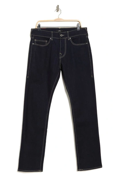 True Religion Brand Jeans Ricky Flap Pocket Straight Leg Jeans In 2s Body Rinse