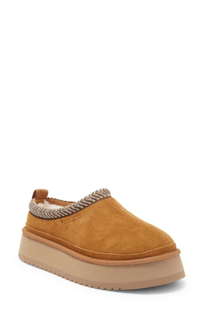 Koolaburra By Ugg Burree Platform Slipper In Chestnut