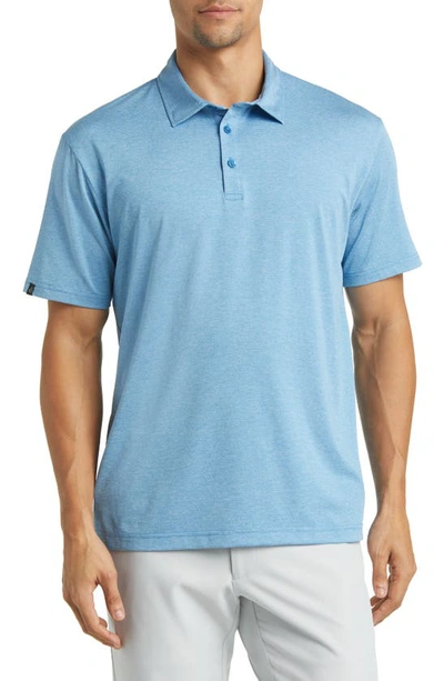 Swannies Parker Golf Polo In Blue