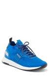 Hugo Boss Titanium Sneaker In Open Blue