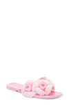 Jeffrey Campbell Fleuris Jelly Flip Flop In Pink