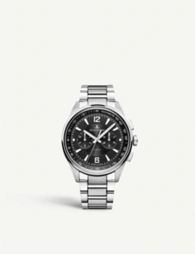 Jaeger Le Coultre Q9028170 Polaris Tachymetre Stainless Steel Automatic Watch In Silver