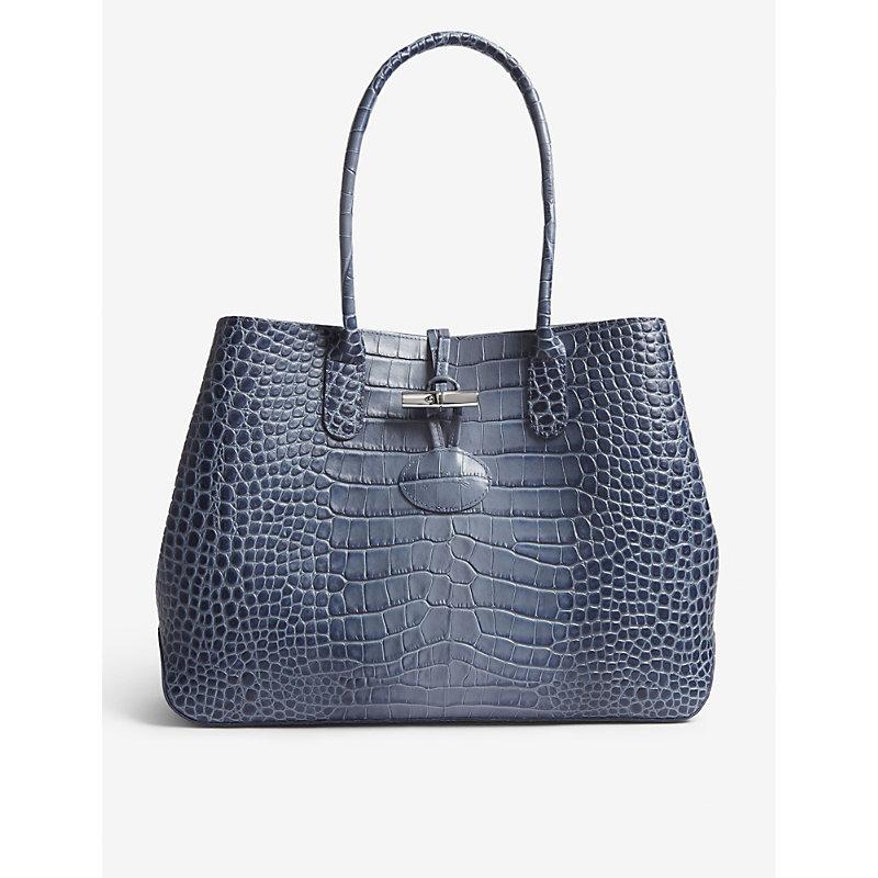 longchamp crocodile