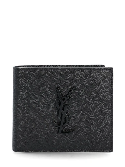 Saint Laurent Wallets In Black