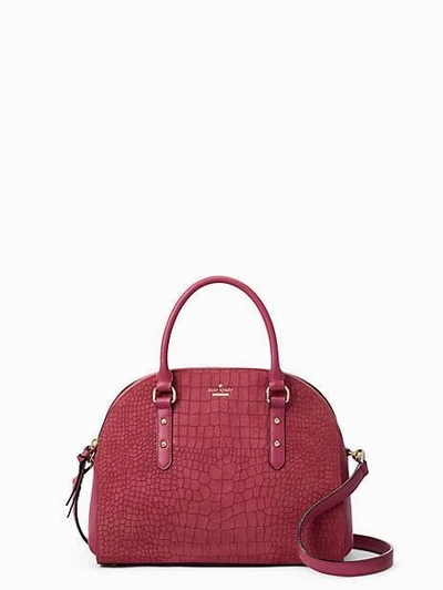 Kate Spade Larchmont Avenue Exotic Reiley In Cinnabar