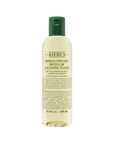 Kiehl's Since 1851 Herbal-infused Micellar Cleansing Water, 8.4 Oz./ 250 ml In 250ml