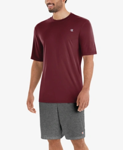 Champion Men's Double Dry T-shirt In Maroon