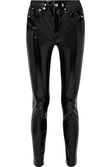 rag & bone vinyl skinny pants