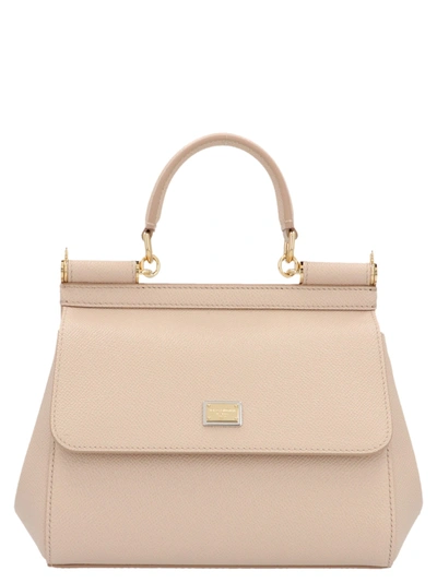 Dolce & Gabbana Small Sicily Handbag In Light_pink_1
