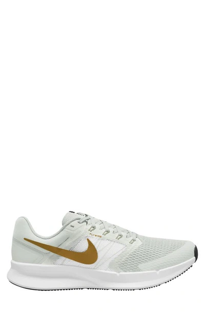 Nike Run Swift 3 Road Running Shoe In Summit White/ Bronzine/ White