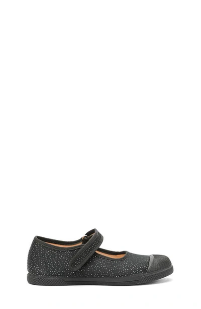 Childrenchic Kids' Cap Toe Mary Jane Trainer In Black