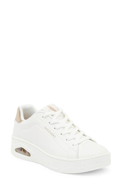 Skechers Uno Court Courted Air Sneaker In White