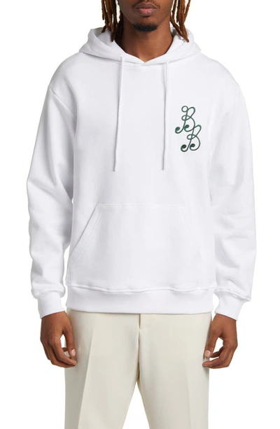 Bogey Boys Essential Cotton Hoodie In White