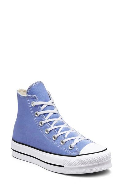 Converse Chuck Taylor® All Star® Lift High Top Platform Sneaker In Royal Pulse/ Black/ White