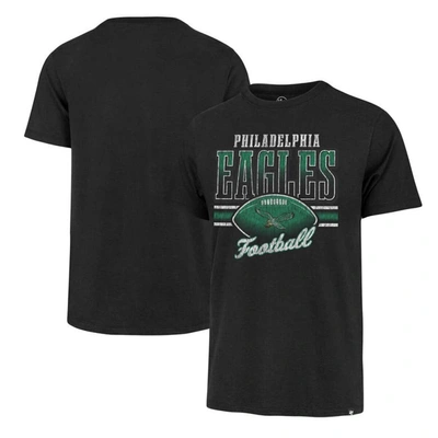 47 ' Black Philadelphia Eagles Gridiron Classics Last Call Franklin T-shirt