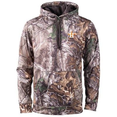 Dunbrooke Camo Houston Astros Champion Realtree Pullover Hoodie