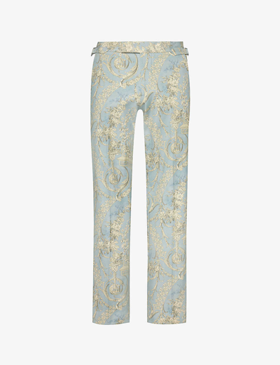 Vivienne Westwood Sang Trousers In Light-blue