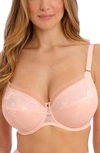 Fantasie Fusion Underwire Lace Side Support Bra In Blush