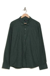 Westzeroone Colby Twill Button-up Shirt In Olive