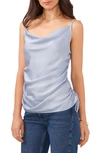 1.state Cowl Neck Camisole In Slate Blue