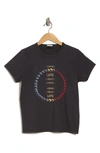 Mother The Lil Goodie Goodie Graphic T-shirt In Yin Yang Hippies