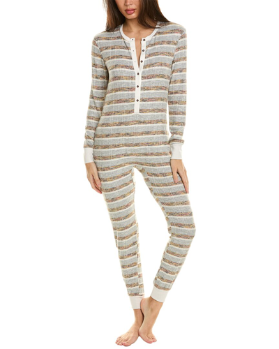 Honeydew Intimates Overslept Onesie Jumpsuit In Grey