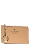 Kate Spade Cameron Medium L-zip Card Holder In Light Fawn