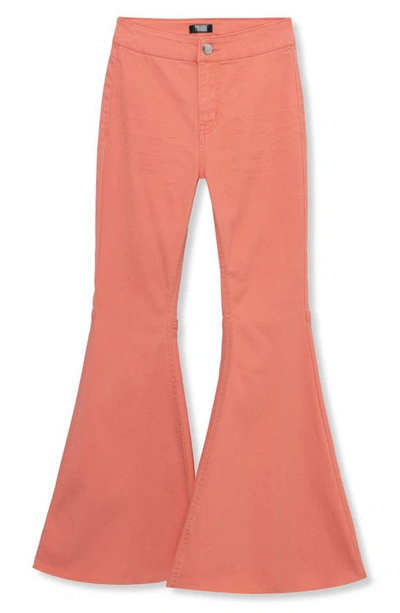 Truce Girls' Super Flared Pants - Big Kid In Coral