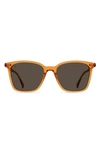 Raen Darine Oversize Polarized Square Sunglasses In Golden Hour/ Daydream