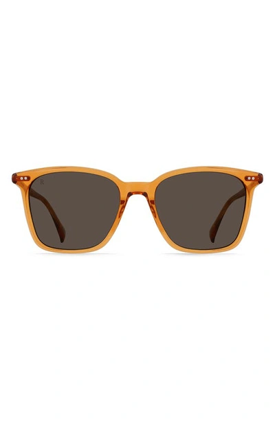 Raen Darine Oversize Polarized Square Sunglasses In Golden Hour/ Daydream