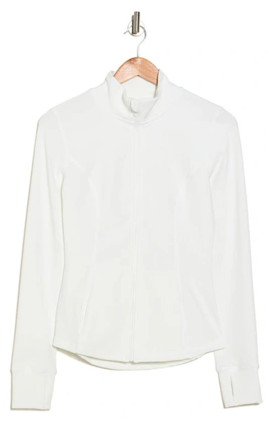 90 Degree By Reflex Altitude Full Zip Performance Jacket In White