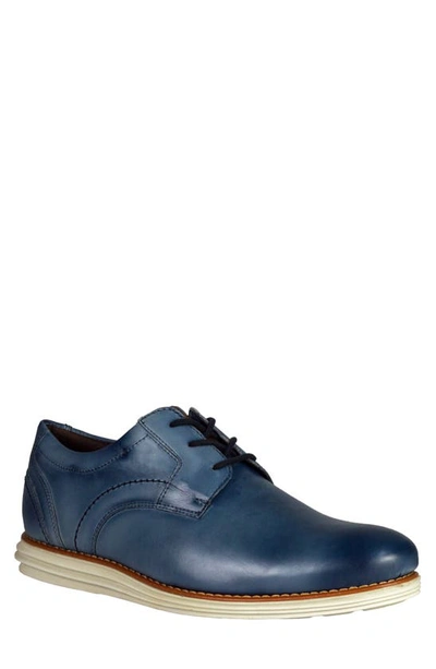 Sandro Moscoloni Franca Plain Toe Derby In Blue