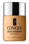 Clinique Acne Solutions Liquid Makeup Foundation In Cn 58 Honey