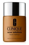 Clinique Acne Solutions Liquid Makeup Foundation In Wn 118 Amber