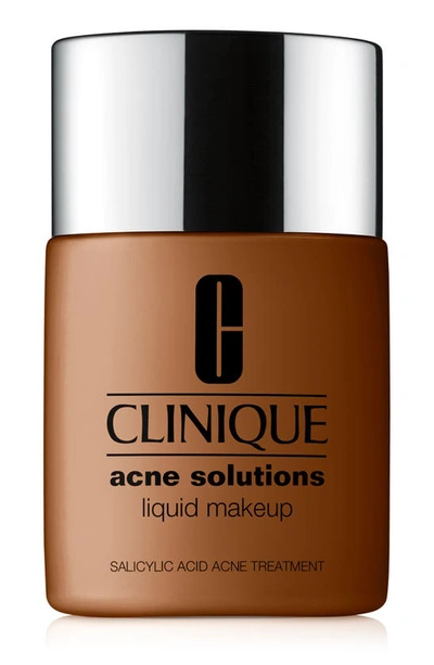 Clinique Acne Solutions Liquid Makeup Foundation In Wn 122 Clove