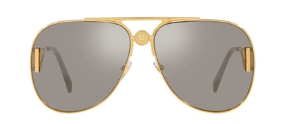 Versace 0ve2255 10026g Aviator Sunglasses In Multi
