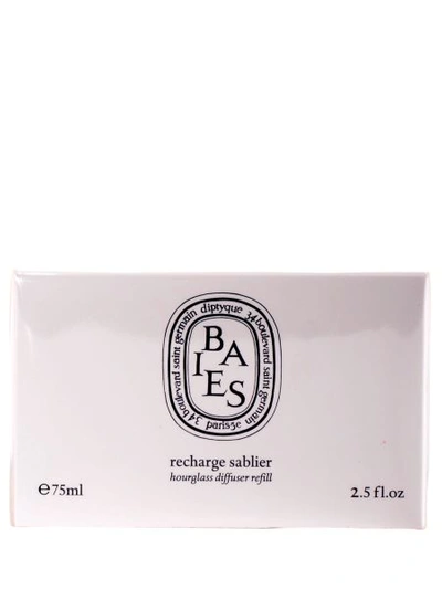 Diptyque Recharge For Sablier Baies In White