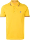 Moncler Classic Polo Shirt - Yellow In Yellow & Orange