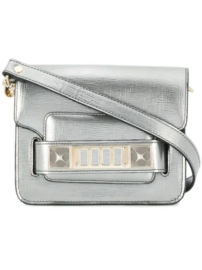 Proenza Schouler Ps11 Crossbody Bag In Silver
