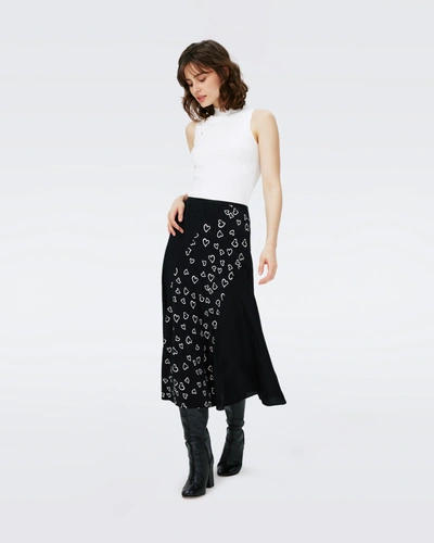 Diane Von Furstenberg Ravnita Skirt By  In Size Xl In Black