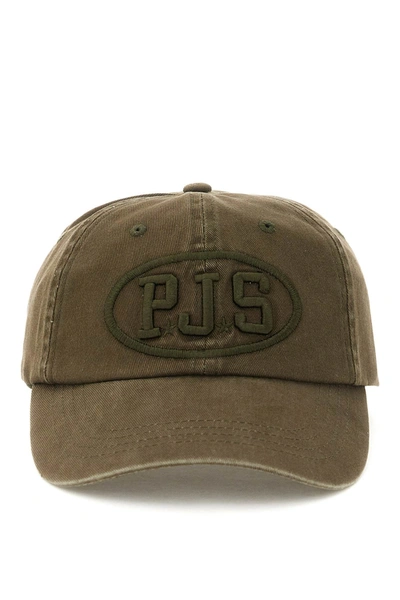 Parajumpers Baseball Cap With Embroidery In Brown