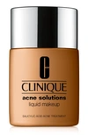 Clinique Acne Solutions Liquid Makeup Foundation In Cn 78 Nutty