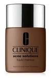 Clinique Acne Solutions Liquid Makeup Foundation In Cn 126 Espresso