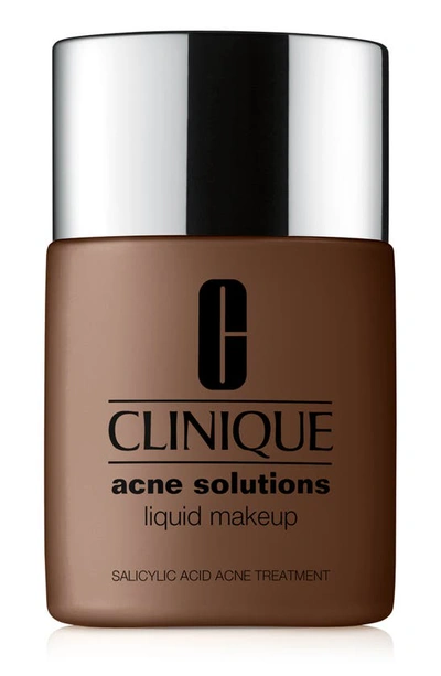 Clinique Acne Solutions Liquid Makeup Foundation In Cn 126 Espresso