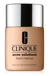 Clinique Acne Solutions Liquid Makeup Foundation In Cn 40 Cream Chamois