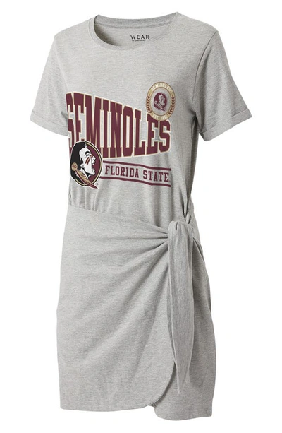 Wear By Erin Andrews University Knot T-shirt Dress In Florida State University